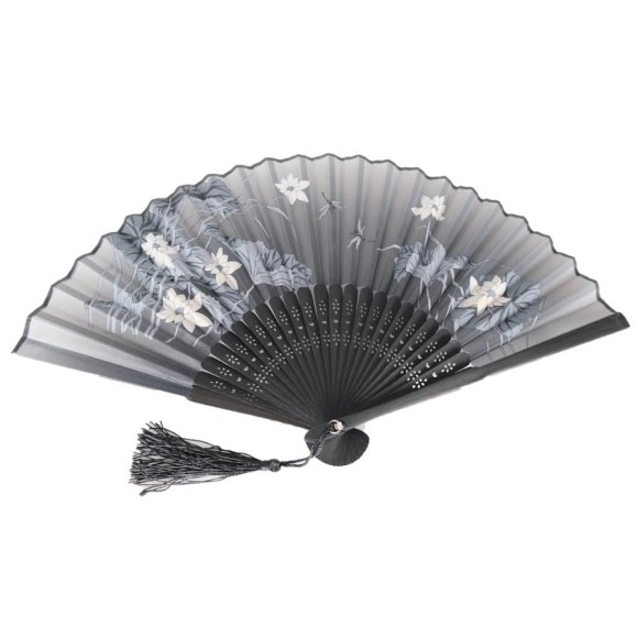 Bamboo Silk Hand Fan