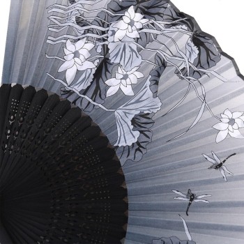 Bamboo Silk Hand Fan