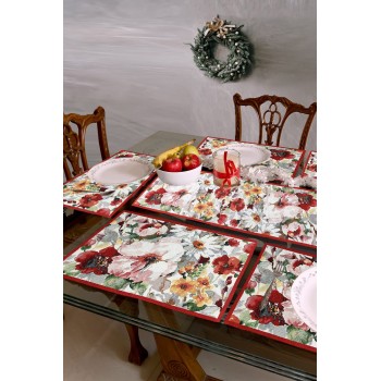 Exotic Floral Table Mat