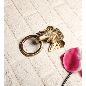 Tuskar Ganesha Brass Door Knocker