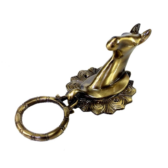 Horse Head Brass Door Knocker