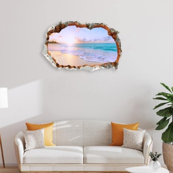Ocean Beach Wall Stickers