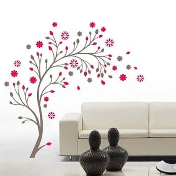 Flower Branch Stickers