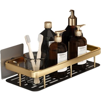 Aluminum Wall Mounted Bathroom Organiser