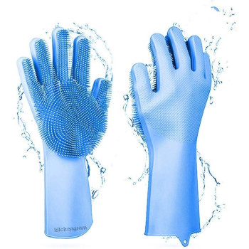 Reusable Dishwashing Cleaning Gloves
