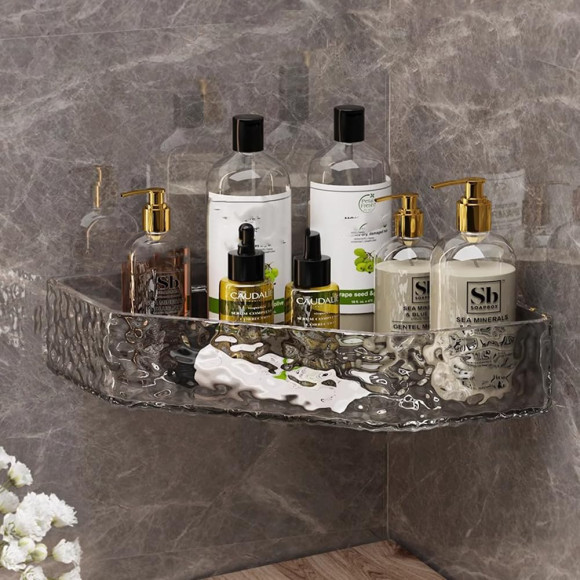 Shower Transparent Bathroom Organizer