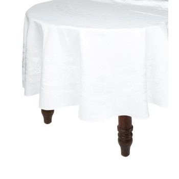 Linen Double Damask Tablecloth