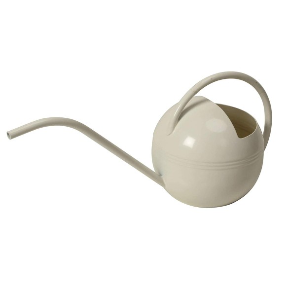 Metal Cream Color Watering Can