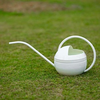 Metal Cream Color Watering Can