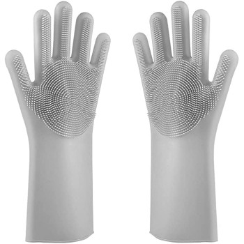 Grey Cleaning Gloves
